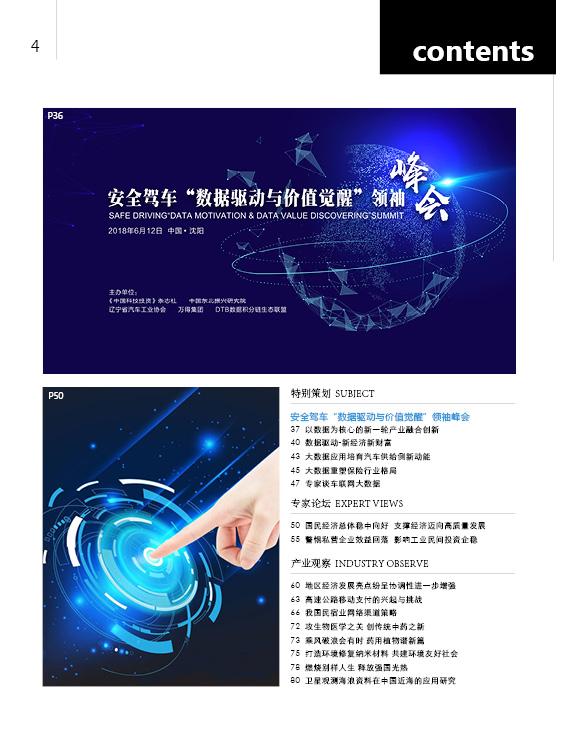中国科技投资杂志2018年9月上目录